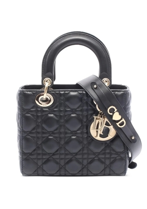 Christian Dior Pre-Owned 2000s small My ABCDior lady dior leather handbag - Black