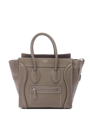 Celine Pre-Owned 2000s leather shopper handbag - Brown