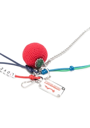 Charles Jeffrey Loverboy crochet bag charm - Red