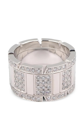 Cartier 2010s Tank Française diamond ring - Silver