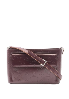 Louis Vuitton Pre-Owned 2002 Alston monogram vernis leather shoulder bag - Red