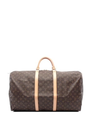 Louis Vuitton Pre-Owned 2003 60 Keepall monogram Boston bag - Brown