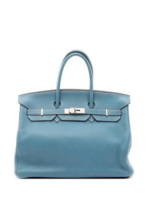 Hermès Pre-Owned 2005 Birkin leather handbag - Blue