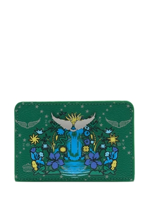 Zadig&Voltaire pass monogram card holder - Green