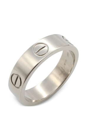 Cartier 2010s Love screw-motif ring - Silver