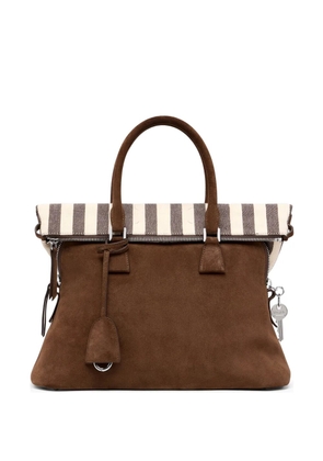 Maison Margiela medium 5AC tote bag - Brown