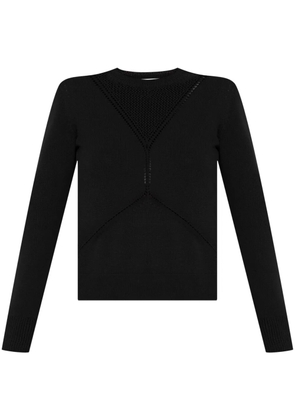 Jil Sander woolen sweater - Black