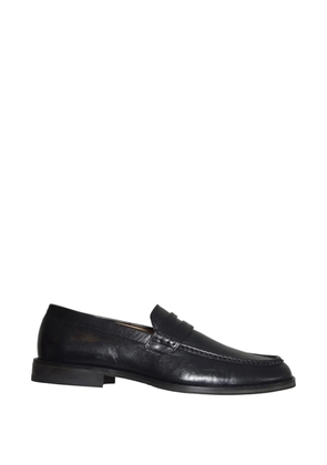OUR LEGACY Light penny-strap loafers - Black