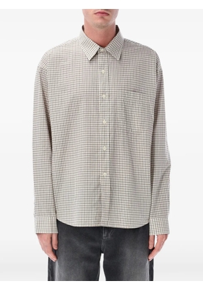 mfpen checkered pocket shirt - Neutrals