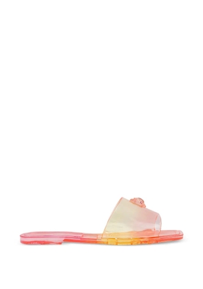 Kurt Geiger London Maddison eagle-head flat sandals - Pink