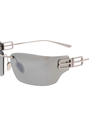 Balenciaga Eyewear rimless square sunglasses - Grey