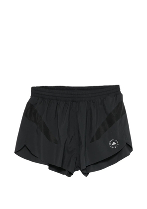 adidas by Stella McCartney logo-print shorts - Black
