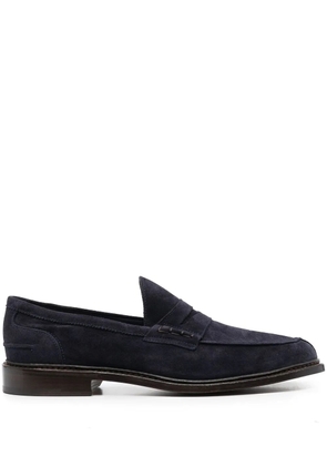 Tricker's Adam slip-on style loafers - Blue