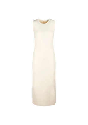 Max Mara Pure sleeveless midi dress - Neutrals