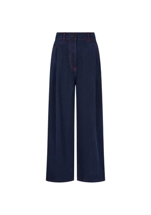 TOMBOY elasticated-waist jeans - Blue