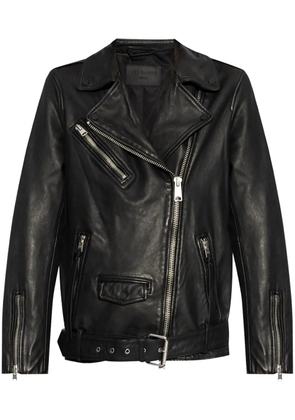 AllSaints Billie leather biker jacket - Black