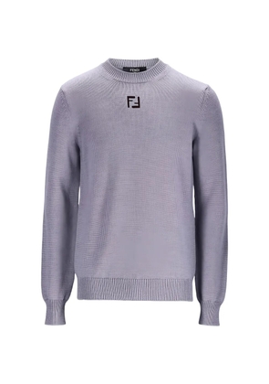 FENDI logo sweater - Grey