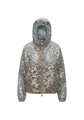 K-Way Laurette hooded lightweight jacket - Blue