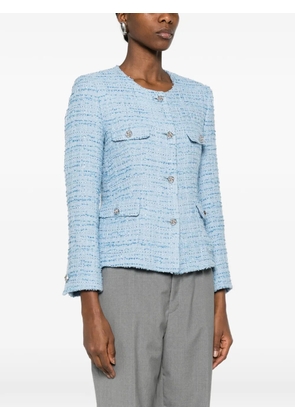 Tagliatore Jodie buttoned flap-pocket jacket - Blue