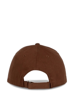 Moncler logo-patch hat - Black