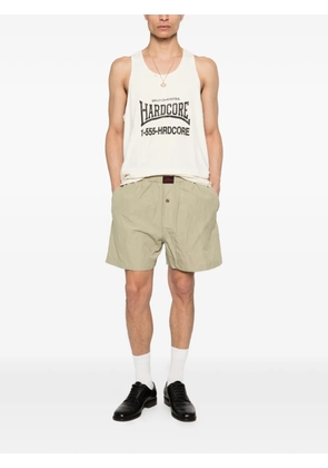 Willy Chavarria graphic tank top - Neutrals