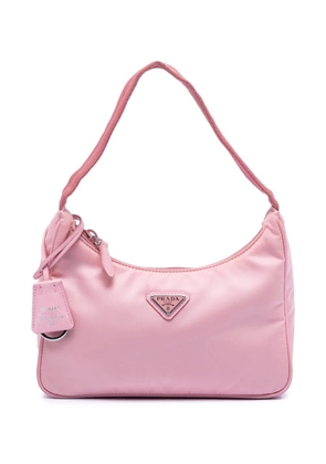 Prada Pre-Owned 2019-2026 Mini Tessuto Re Edition 2000 shoulder bag - Pink