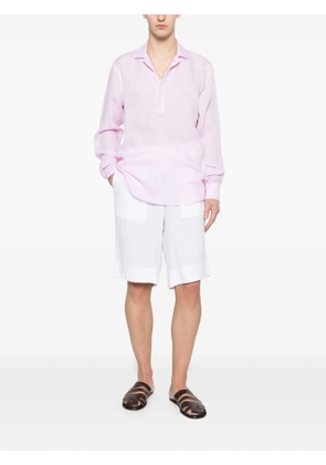 Tagliatore Dustin long-sleeve shirt - Pink