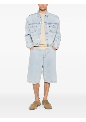 ENTIRE STUDIOS Shrunken pocket denim jacket - Blue