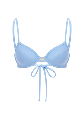 FAE SWIM Gigi bikini top - Blue