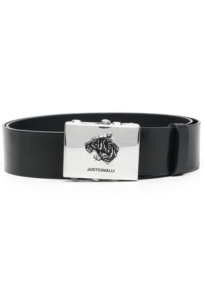 Just Cavalli logo buckle belt - Black