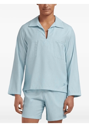 Vilebrequin chest-pocket shirt - Blue