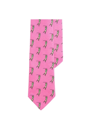 Polo Ralph Lauren patterned tie - Pink