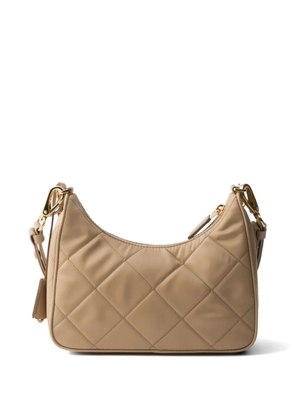 Prada Re-Edition quilted Re-Nylon mini-bag - Neutrals