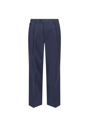 DUNST front-pleat trousers - Blue