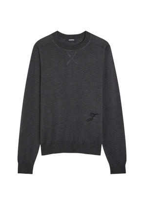Jacquemus crew-neck sweatshirt - Grey