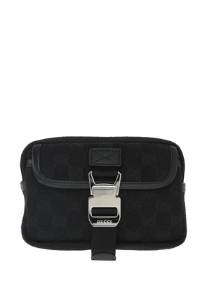 Gucci buckle shoulder bag - Black