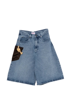 Charles Jeffrey Loverboy trumpet-motif shorts - Blue