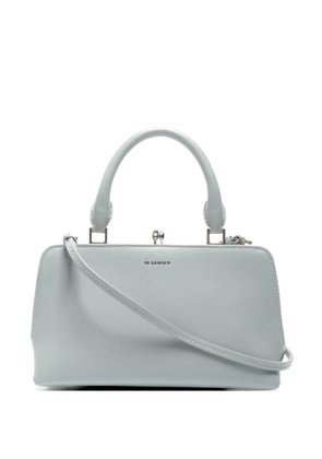 Jil Sander 2020-2025 mini Goji leather tote bag - Blue