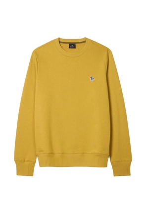 PS Paul Smith Zebra-patch crew-neck sweatshirt - Yellow