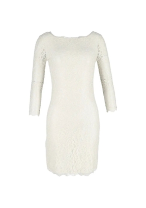 Diane Von Furstenberg Vintage 2019 Zarita lace dress - White