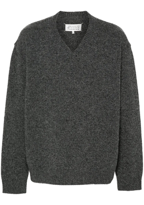 Maison Margiela mélange wool jumper - Grey