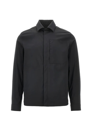 Herno patch overshirt - Black