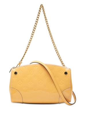 Louis Vuitton Pre-Owned 2015 Monogram Vernis Santa Monica satchel - Yellow