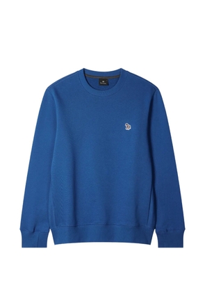 PS Paul Smith logo crew-neck sweatshirt - Blue