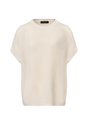 Fabiana Filippi sleeveless knitted top - Neutrals