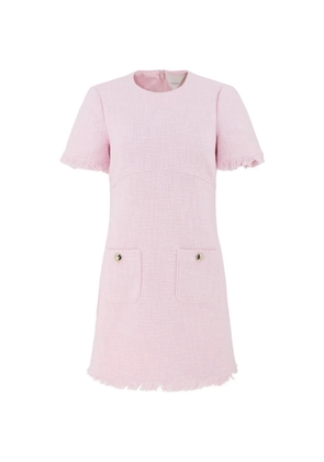 Cinq A Sept Henriette fringed pocket mini dress - Pink