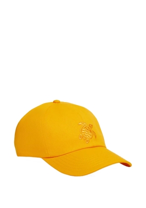 Vilebrequin embroidered-turtle cap - Yellow