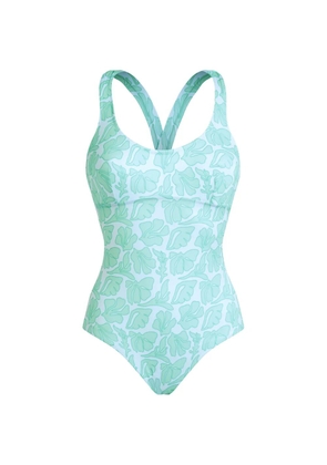Vilebrequin crossed-back swimsuit - Green