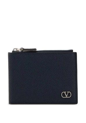 Valentino Garavani VLogo Signature zip wallet - Blue