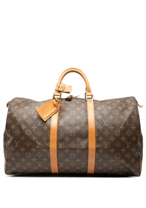 Louis Vuitton Pre-Owned 1991 Monogram Keepall 50 travel bag - Brown